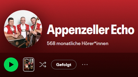 Appenzeller Echo Streichmusik Akkordeonmusik auf Spotify